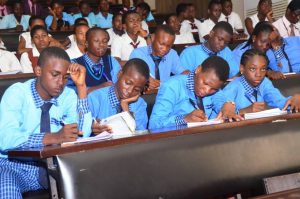 Cross section of students at the program
